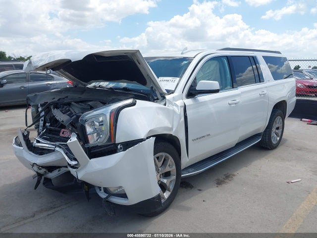 45598722 :رقم المزاد ، 1GKS1GKC2JR385424 vin ، 2018 Gmc Yukon Xl Slt مزاد بيع