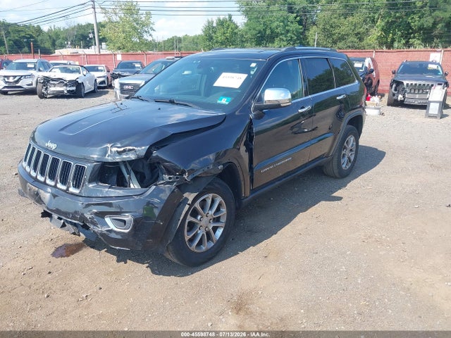 Продажа на аукционе авто 2016 Jeep Grand Cherokee Limited, vin: 1C4RJFBG2GC414939, номер лота: 45598748