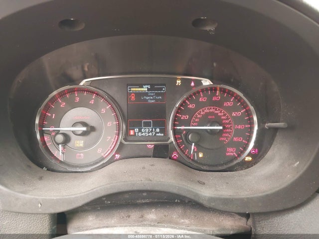 Aukcja sprzedaży 2017 Subaru Wrx, vin: JF1VA1B63H9838868, numer aukcji: 45598778