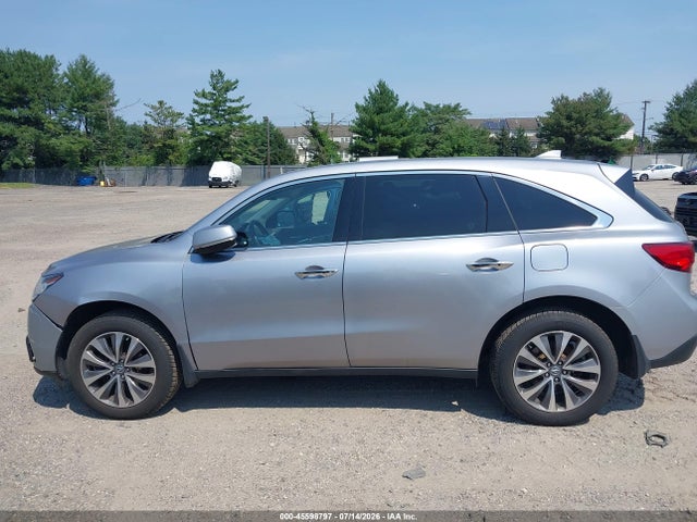 45598797 :رقم المزاد ، 5FRYD4H44GB029680 vin ، 2016 Acura Mdx Technology   Acurawatch Plus Packages/technology Package مزاد بيع