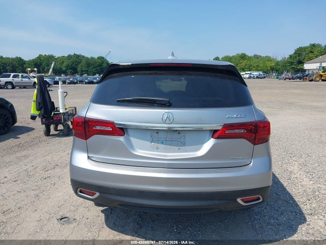 45598797 :رقم المزاد ، 5FRYD4H44GB029680 vin ، 2016 Acura Mdx Technology   Acurawatch Plus Packages/technology Package مزاد بيع