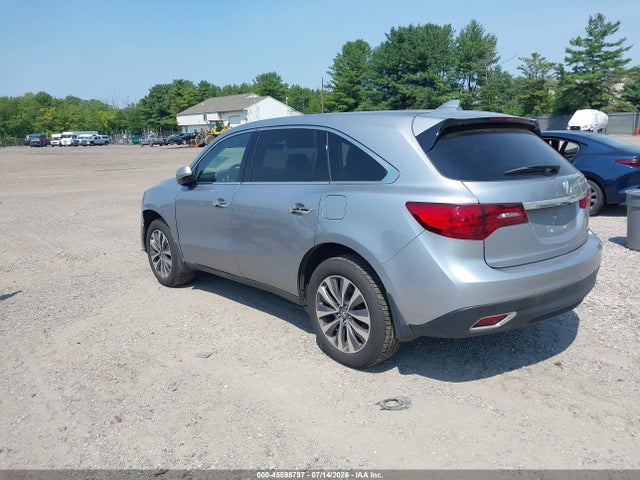 45598797 :رقم المزاد ، 5FRYD4H44GB029680 vin ، 2016 Acura Mdx Technology   Acurawatch Plus Packages/technology Package مزاد بيع
