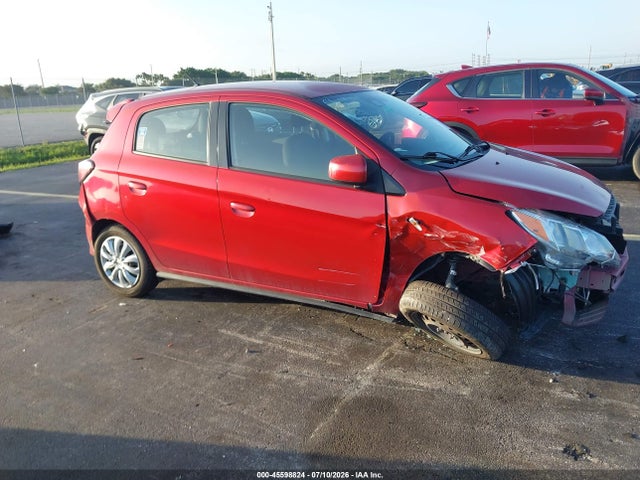 2021 Mitsubishi Mirage Carbonite Edition/es/le მანქანა იყიდება აუქციონზე, vin: ML32AUHJ5MH003111, აუქციონის ნომერი: 45598824
