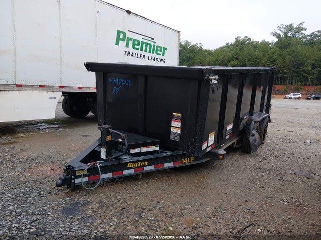 2023 Big Tex Trailer Co Inc 14lp-14bk6-p4 მანქანა იყიდება აუქციონზე, vin: 16V1D1924P3233623, აუქციონის ნომერი: 45598929