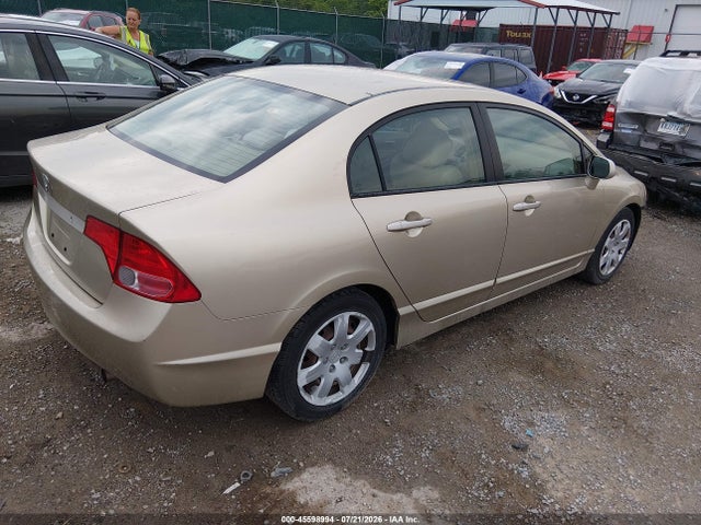 Продаж на аукціоні авто 2007 Honda Civic Lx, vin: 1HGFA16597L122477, номер лоту: 45598994