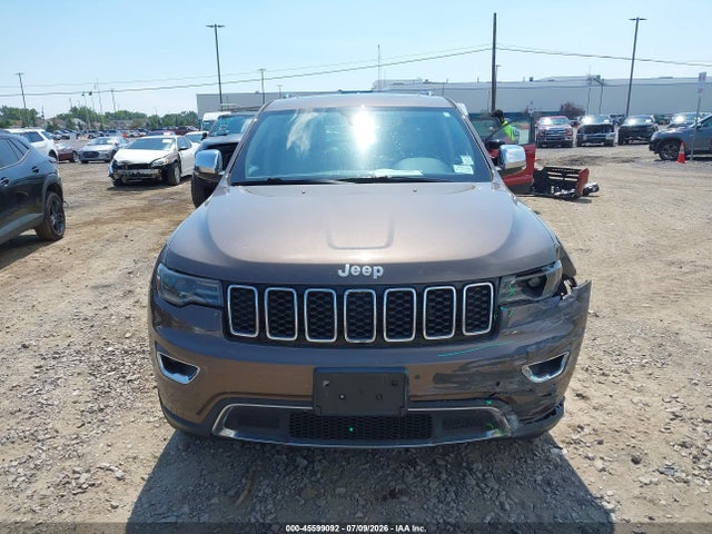 2017 Jeep Grand Cherokee Limited მანქანა იყიდება აუქციონზე, vin: 1C4RJFBG3HC734983, აუქციონის ნომერი: 45599092