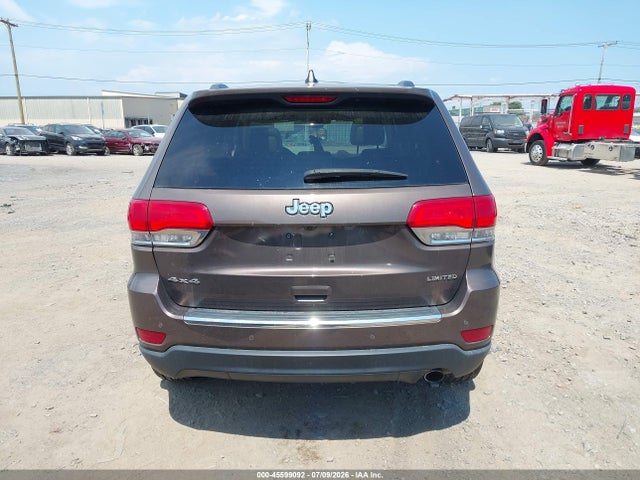 2017 Jeep Grand Cherokee Limited მანქანა იყიდება აუქციონზე, vin: 1C4RJFBG3HC734983, აუქციონის ნომერი: 45599092