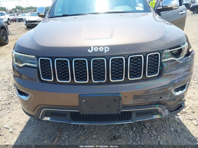 2017 Jeep Grand Cherokee Limited მანქანა იყიდება აუქციონზე, vin: 1C4RJFBG3HC734983, აუქციონის ნომერი: 45599092