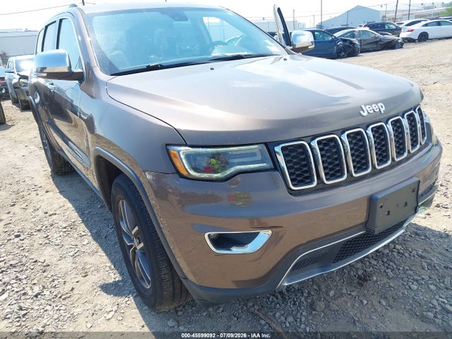 2017 Jeep Grand Cherokee Limited მანქანა იყიდება აუქციონზე, vin: 1C4RJFBG3HC734983, აუქციონის ნომერი: 45599092