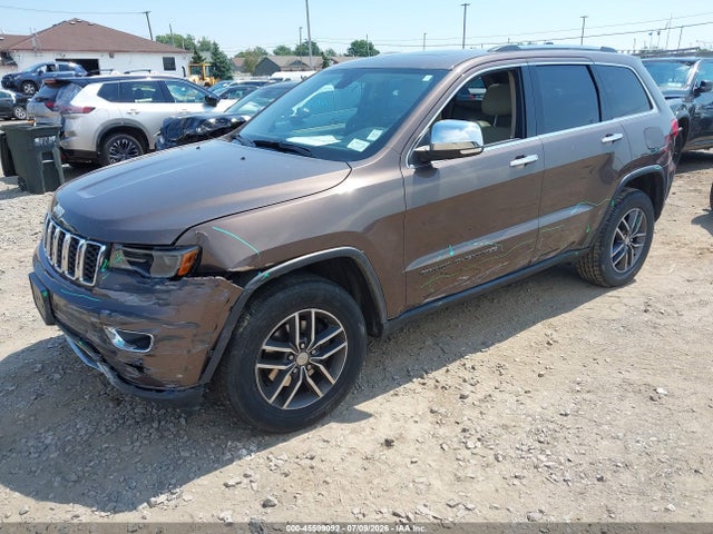 2017 Jeep Grand Cherokee Limited მანქანა იყიდება აუქციონზე, vin: 1C4RJFBG3HC734983, აუქციონის ნომერი: 45599092