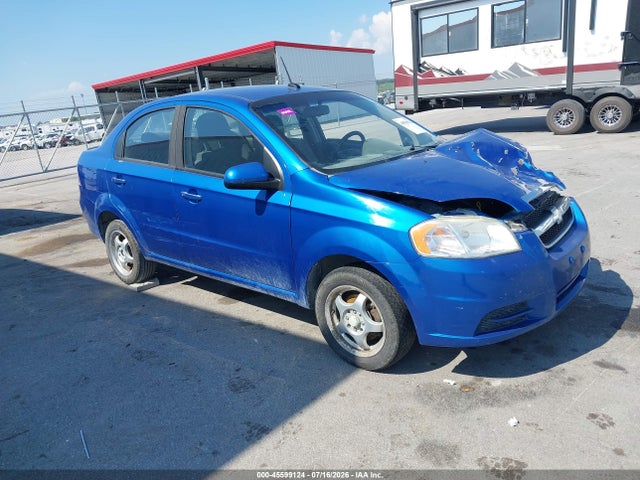 Продажа на аукционе авто 2010 Chevrolet Aveo Ls, vin: KL1TD5DE8AB126155, номер лота: 45599124