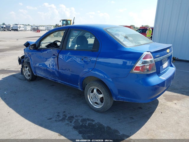 Продажа на аукционе авто 2010 Chevrolet Aveo Ls, vin: KL1TD5DE8AB126155, номер лота: 45599124