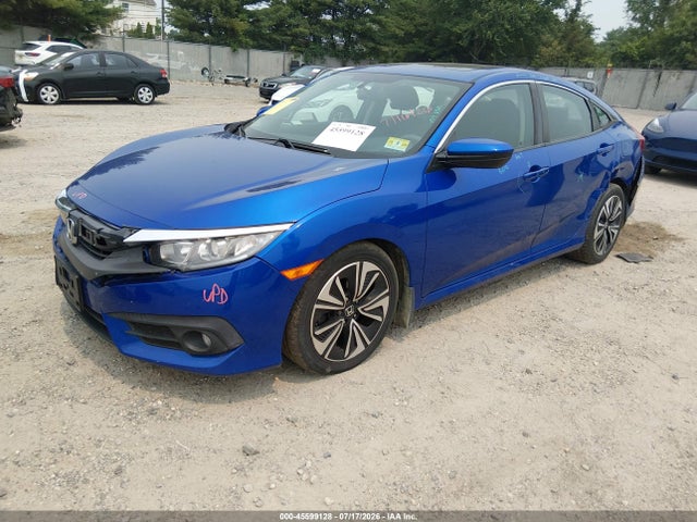 2017 Honda Civic Ex-t მანქანა იყიდება აუქციონზე, vin: 2HGFC1F31HH644186, აუქციონის ნომერი: 45599128