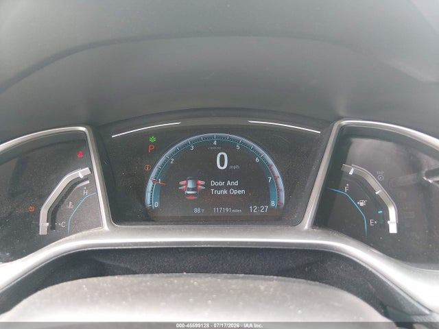 2017 Honda Civic Ex-t მანქანა იყიდება აუქციონზე, vin: 2HGFC1F31HH644186, აუქციონის ნომერი: 45599128