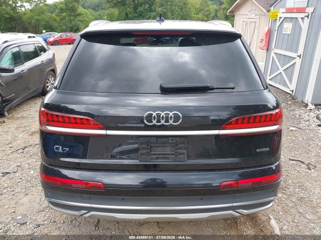 Aukcja sprzedaży 2021 Audi Q7 Premium 45 Tfsi Quattro Tiptronic, vin: WA1AJAF70MD034184, numer aukcji: 45599131