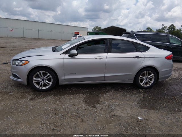 Auction sale of the 2018 Ford Fusion Hybrid Se, vin: 3FA6P0LU1JR169133, lot number: 45599273
