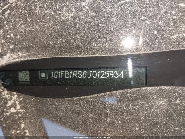 2018 Chevrolet Camaro 1lt მანქანა იყიდება აუქციონზე, vin: 1G1FB1RS6J0125934, აუქციონის ნომერი: 45599418