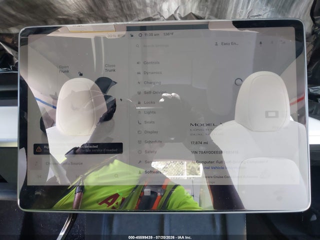 Aukcja sprzedaży 2023 Tesla Model Y Awd/long Range Dual Motor All-wheel Drive, vin: 7SAYGDEE8PF861418, numer aukcji: 45599439