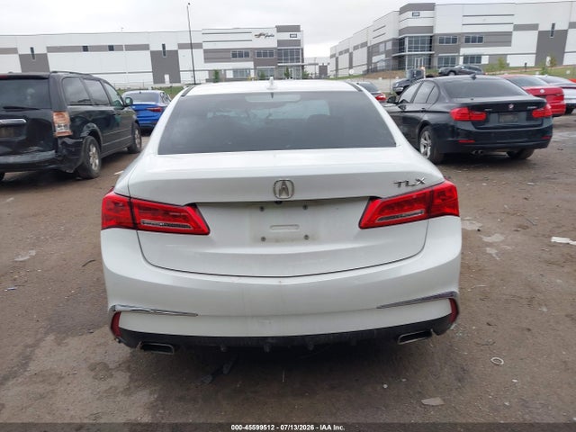 2018 Acura Tlx Tech Pkg მანქანა იყიდება აუქციონზე, vin: 19UUB2F59JA009710, აუქციონის ნომერი: 45599512