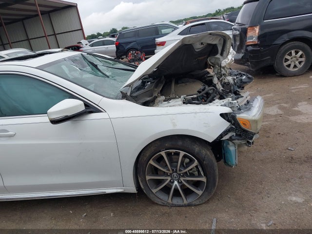 2018 Acura Tlx Tech Pkg მანქანა იყიდება აუქციონზე, vin: 19UUB2F59JA009710, აუქციონის ნომერი: 45599512