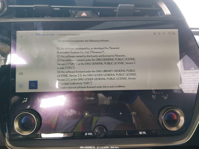 Продаж на аукціоні авто 2024 Lexus Rz 300e Premium, vin: JTJABABB7RA004585, номер лоту: 45599519