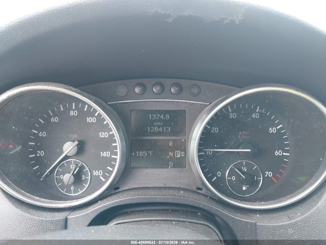 45599543 :رقم المزاد ، 4JGBB75E96A008077 vin ، 2006 Mercedes-benz Ml 500 4matic مزاد بيع
