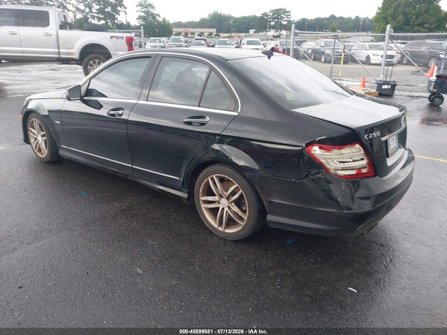 45599551 :رقم المزاد ، WDDGF4HB7CA603140 vin ، 2012 Mercedes-benz C 250 Sport مزاد بيع