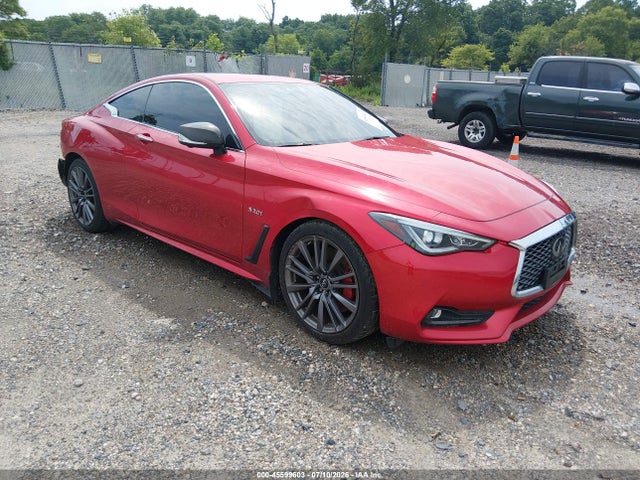 2017 Infiniti Q60 3.0t Red Sport 400 მანქანა იყიდება აუქციონზე, vin: JN1FV7EL2HM701492, აუქციონის ნომერი: 45599603