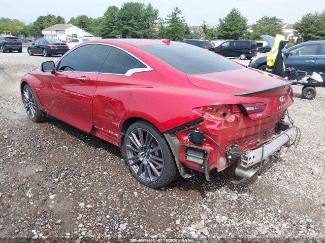 2017 Infiniti Q60 3.0t Red Sport 400 მანქანა იყიდება აუქციონზე, vin: JN1FV7EL2HM701492, აუქციონის ნომერი: 45599603