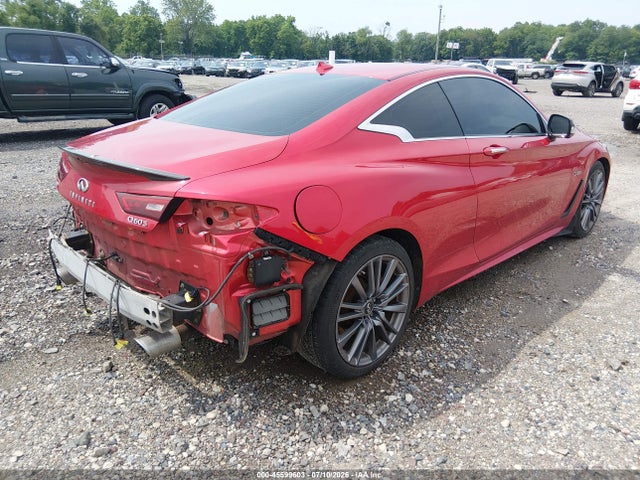 2017 Infiniti Q60 3.0t Red Sport 400 მანქანა იყიდება აუქციონზე, vin: JN1FV7EL2HM701492, აუქციონის ნომერი: 45599603
