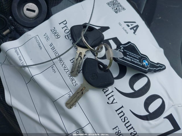 Продажа на аукционе авто 2009 Bmw F800 Gs, vin: WB102290X9ZU00825, номер лота: 45599749