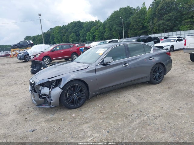 Продаж на аукціоні авто 2018 Infiniti Q50 3.0t Sport, vin: JN1EV7APXJM366508, номер лоту: 45599756