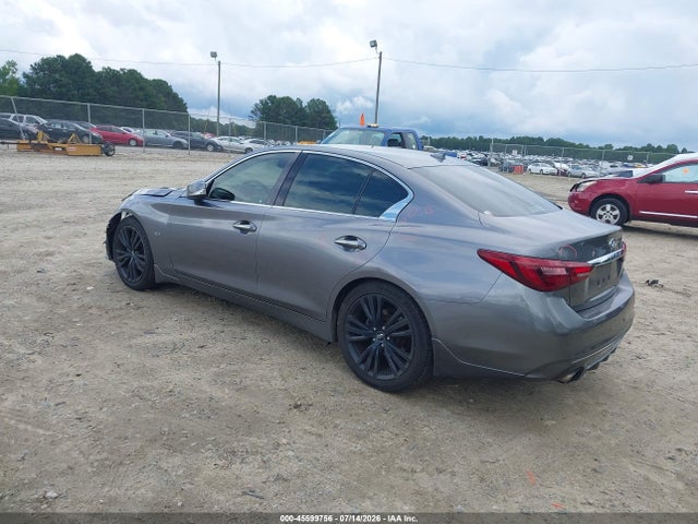 Продаж на аукціоні авто 2018 Infiniti Q50 3.0t Sport, vin: JN1EV7APXJM366508, номер лоту: 45599756