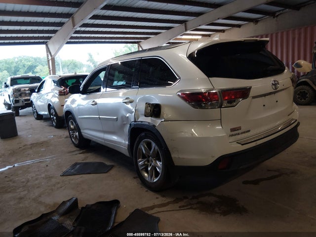 Aukcja sprzedaży 2015 Toyota Highlander Limited Platinum V6, vin: 5TDDKRFH2FS183954, numer aukcji: 45599782