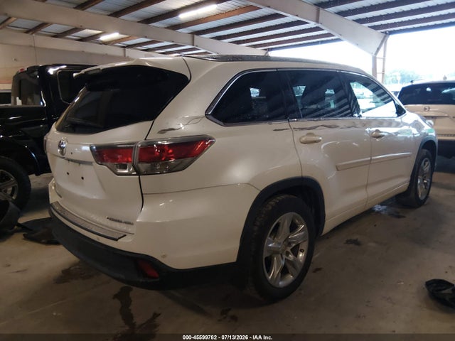 Aukcja sprzedaży 2015 Toyota Highlander Limited Platinum V6, vin: 5TDDKRFH2FS183954, numer aukcji: 45599782