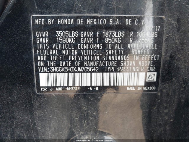 3HGGK5H0XJM705642 Honda Fit Ex-l