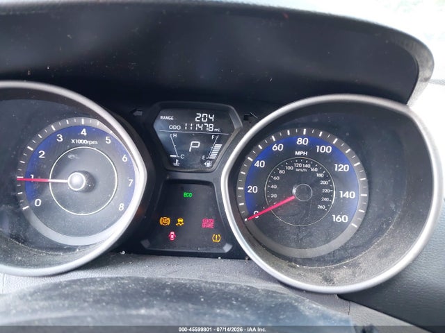 Продаж на аукціоні авто 2013 Hyundai Elantra Gls, vin: KMHDH4AEXDU527968, номер лоту: 45599801