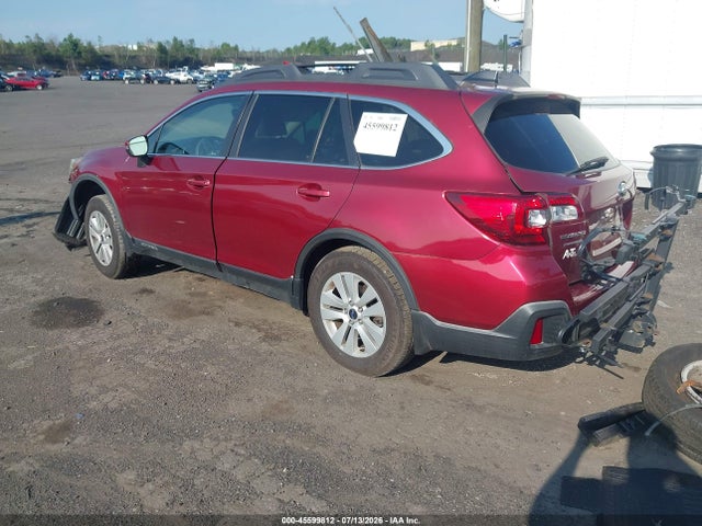 45599812 :رقم المزاد ، 4S4BSAFC2J3317445 vin ، 2018 Subaru Outback 2.5i Premium مزاد بيع