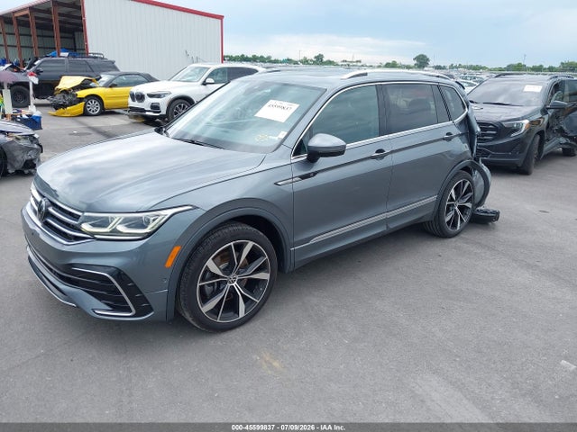 2022 Volkswagen Tiguan 2.0t Sel R-line მანქანა იყიდება აუქციონზე, vin: 3VV4B7AX8NM176722, აუქციონის ნომერი: 45599837