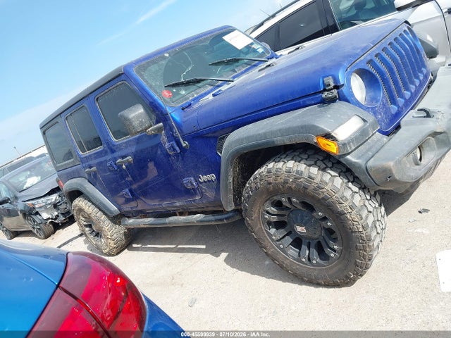 Продажа на аукционе авто 2020 Jeep Wrangler Unlimited Sport S 4x4, vin: 1C4HJXDN4LW173665, номер лота: 45599939