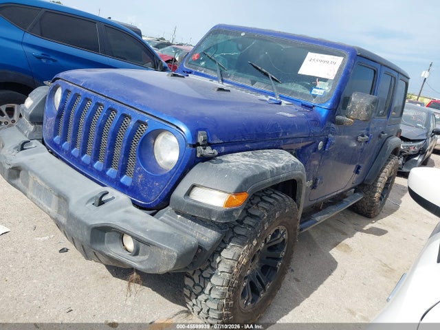 Продажа на аукционе авто 2020 Jeep Wrangler Unlimited Sport S 4x4, vin: 1C4HJXDN4LW173665, номер лота: 45599939