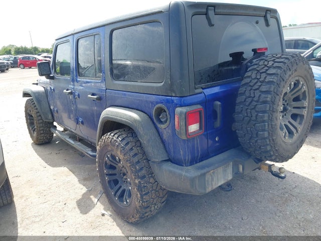 Продажа на аукционе авто 2020 Jeep Wrangler Unlimited Sport S 4x4, vin: 1C4HJXDN4LW173665, номер лота: 45599939