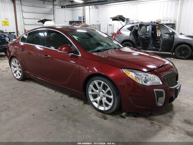 45599951 :رقم المزاد ، 2G4GU5GX0G9122484 vin ، 2016 Buick Regal Turbo Gs مزاد بيع