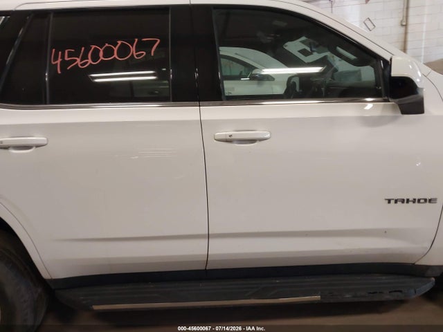 2021 Chevrolet Tahoe 4wd Lt მანქანა იყიდება აუქციონზე, vin: 1GNSKNKD8MR341171, აუქციონის ნომერი: 45600067
