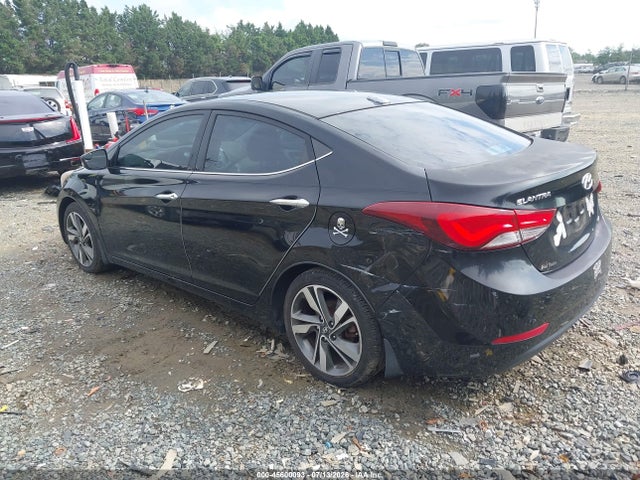 Hyundai Elantra Limited 2014 KMHDH4AE3EU171848 Image 3
