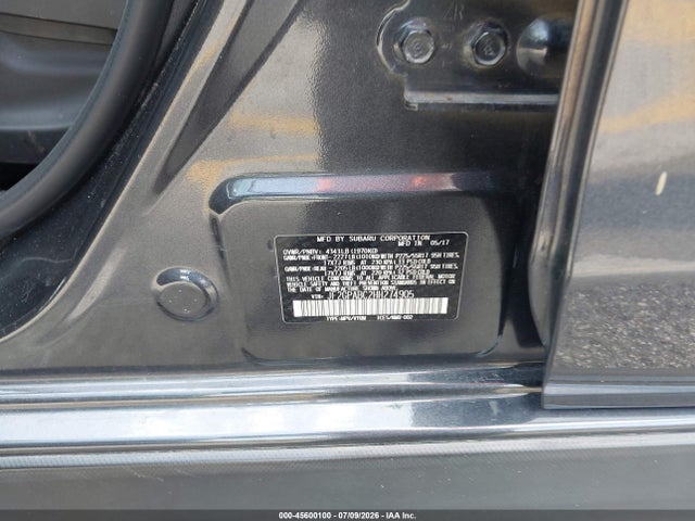 45600100 :رقم المزاد ، JF2GPABC2HH274905 vin ، 2017 Subaru Crosstrek 2.0i Premium مزاد بيع