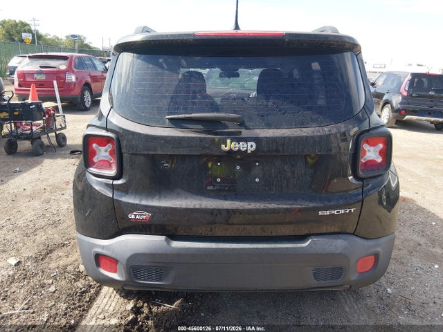 45600126 :رقم المزاد ، ZACCJAAH1FPB79060 vin ، 2015 Jeep Renegade Sport مزاد بيع
