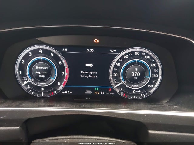45600172 :رقم المزاد ، 3VV4B7AX3JM130578 vin ، 2018 Volkswagen Tiguan 2.0t Sel Premium مزاد بيع