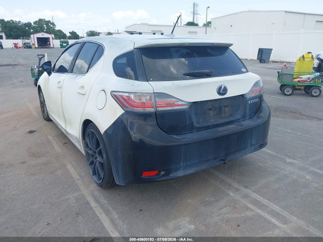 Aukcja sprzedaży 2012 Lexus Ct 200h Premium, vin: JTHKD5BH8C2098344, numer aukcji: 45600192