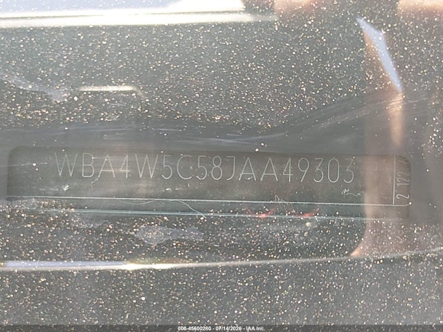 45600280 :رقم المزاد ، WBA4W5C58JAA49303 vin ، 2018 Bmw 430i Xdrive مزاد بيع